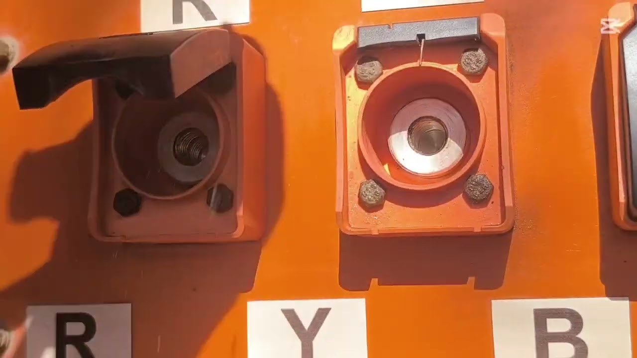 medium voltage cable fixing special logs connector Volvo generator 