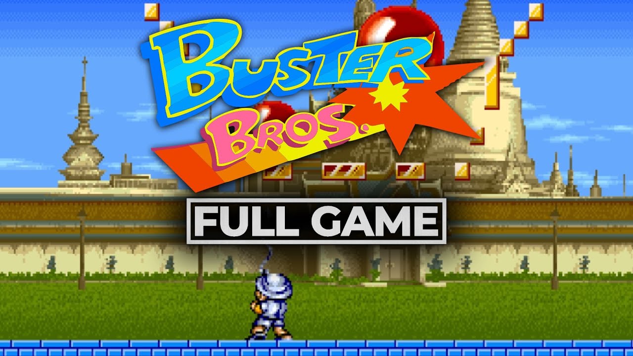 Buster Bros - Full Game // No Commentary