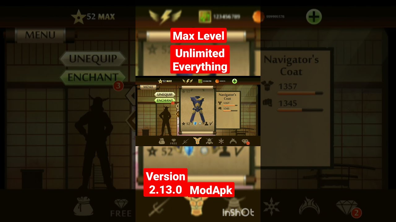 shadow Fight 2 apk mod 2.13.0  Check  Profile