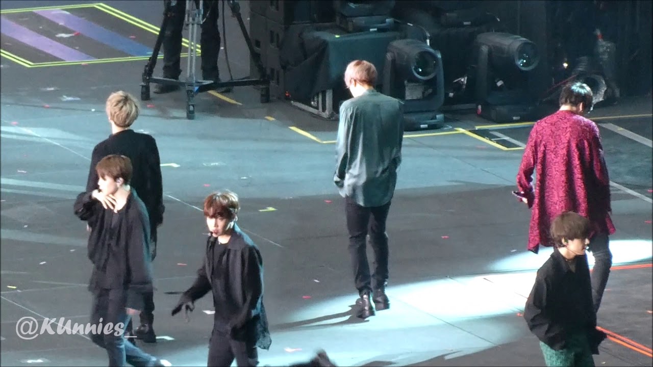 BTS (방탄소년단) - Fake love - Speak Yourself World Tour - Paris 190608