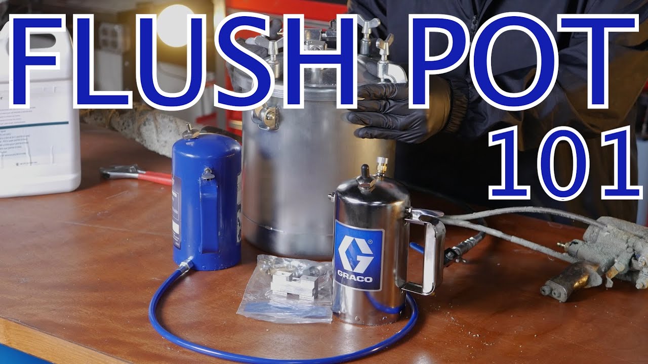 Flush Pot 101: Solvent Flushing Your Spray Foam Gun