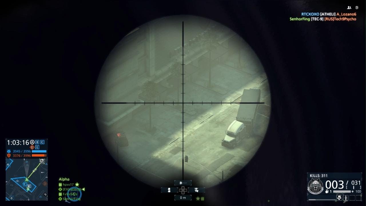 Trying to be a better sniper 