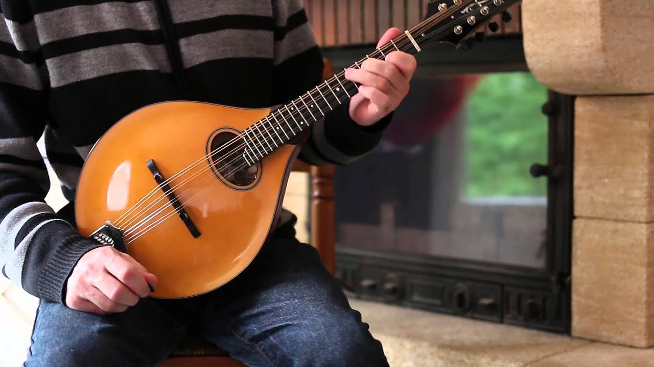 Irish mandolin lessons. The musical priest (Irish reel)