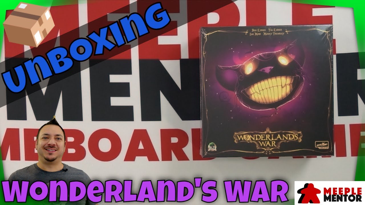 Unboxing Wonderland's War (retail copy)