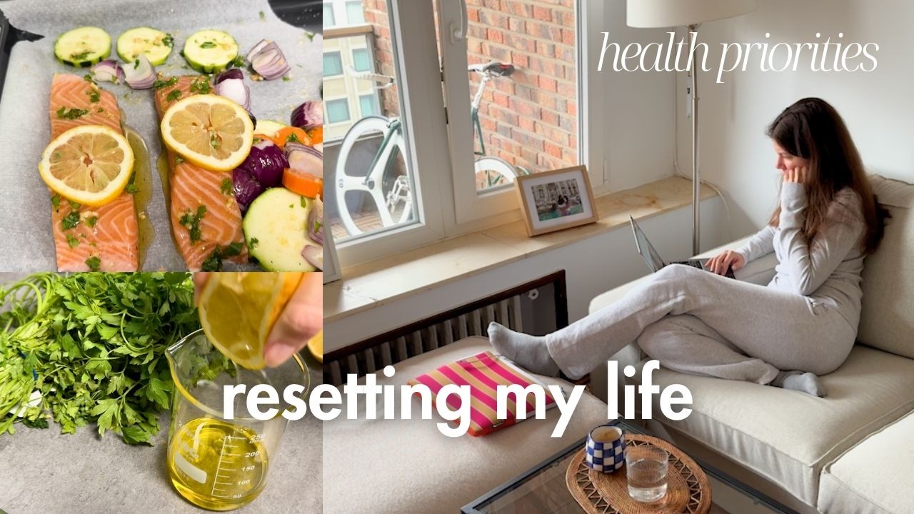 Resetting my home & routine | new habits, fitness & home reset