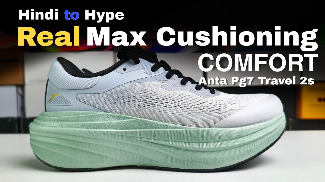 Anta pg7 travel 2s review: Legit Real Max Cushioning at Comfort.
