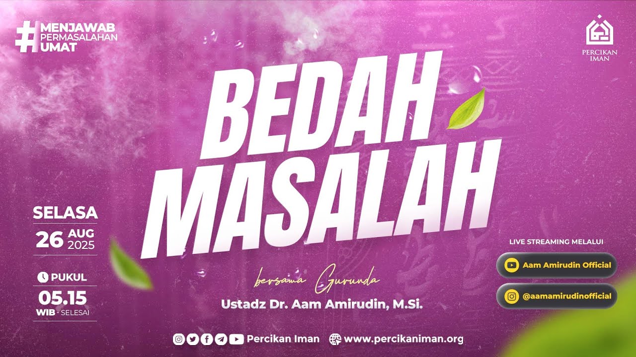 [LIVE] Bedah Masalah I Selasa, 26 Agustus 2025