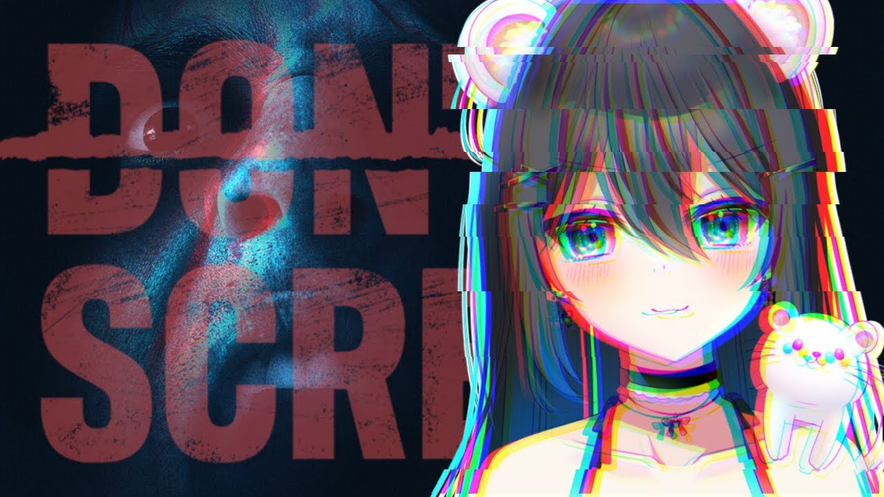 ⚠️ホラゲ⚠️ ビビらない女のdon't scream #個人vtuber / 花瀬雅緋