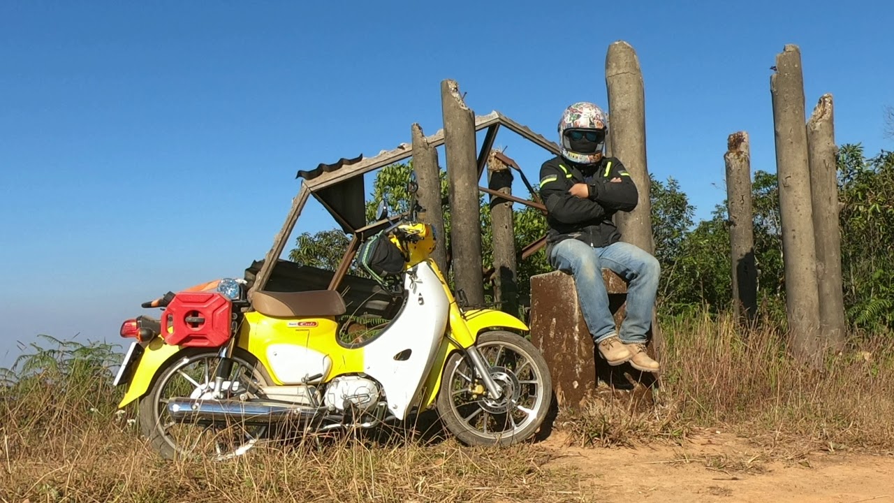 Honda Super Cup110 Doi Soimalai Thailand ขี่ซุปเปอร์​คัพ110​ ขึ้นดอยสอยมาลัย