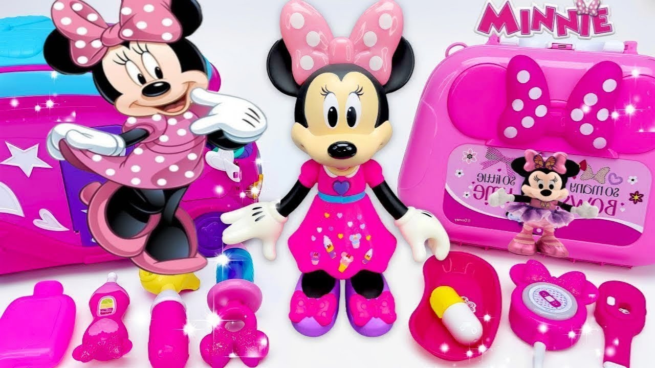 8:22 Minutes Satisfying Unboxing Disney Minnie Mouse Doctor Playset | Toys ASMR Review