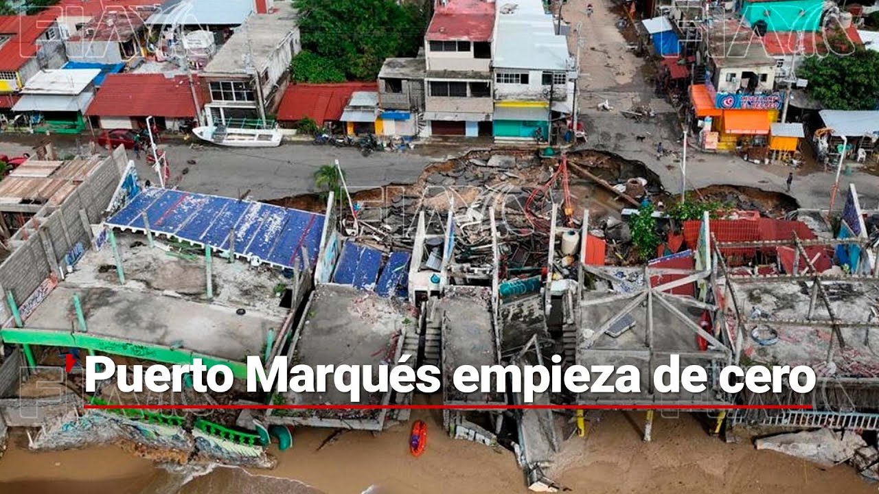 Puerto Marqués: La lucha continúa y trabajan entre escombros tras el paso de 