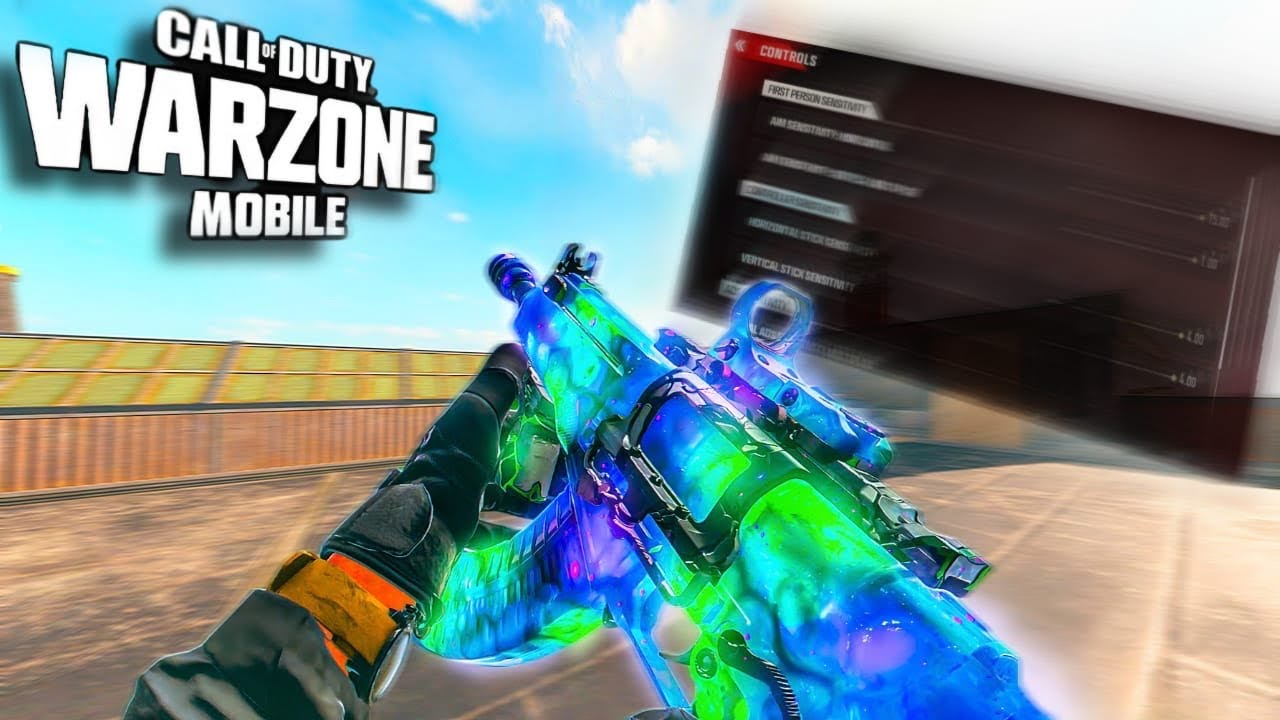 #1 Fastest Touch Movement & Aim Settings + Best YY in Warzone Mobile 👑🏝️