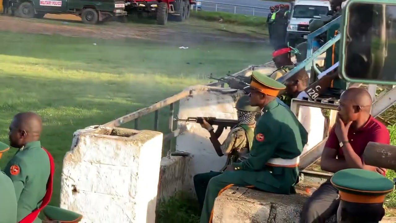 Zambia National Service(ZNS) calisthenics golden jubilee 50years