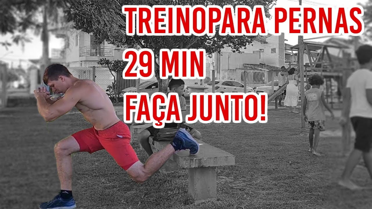 Treino para Pernas!! | 29 min | Faça junto | INTERMEDIÁRIO