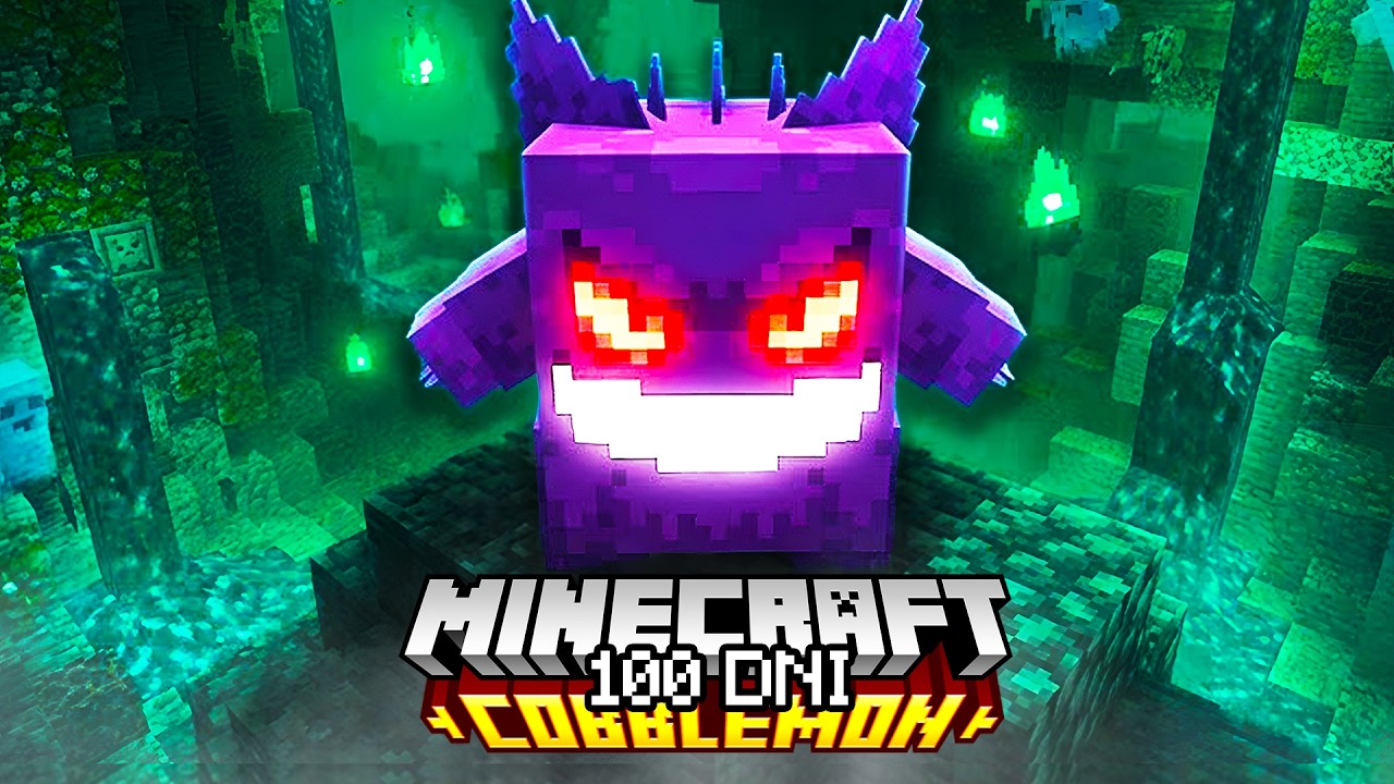 100 dni jako trener Ghostowych Pok&eacute;mon&oacute;w w Minecraft Cobblemon