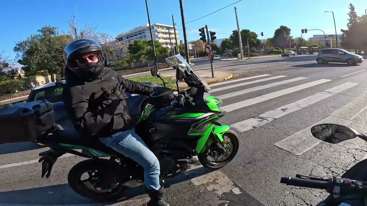 BMW K1300S  Χαλαρή βόλτα Σούνιο Λαύριο Athens Riviera