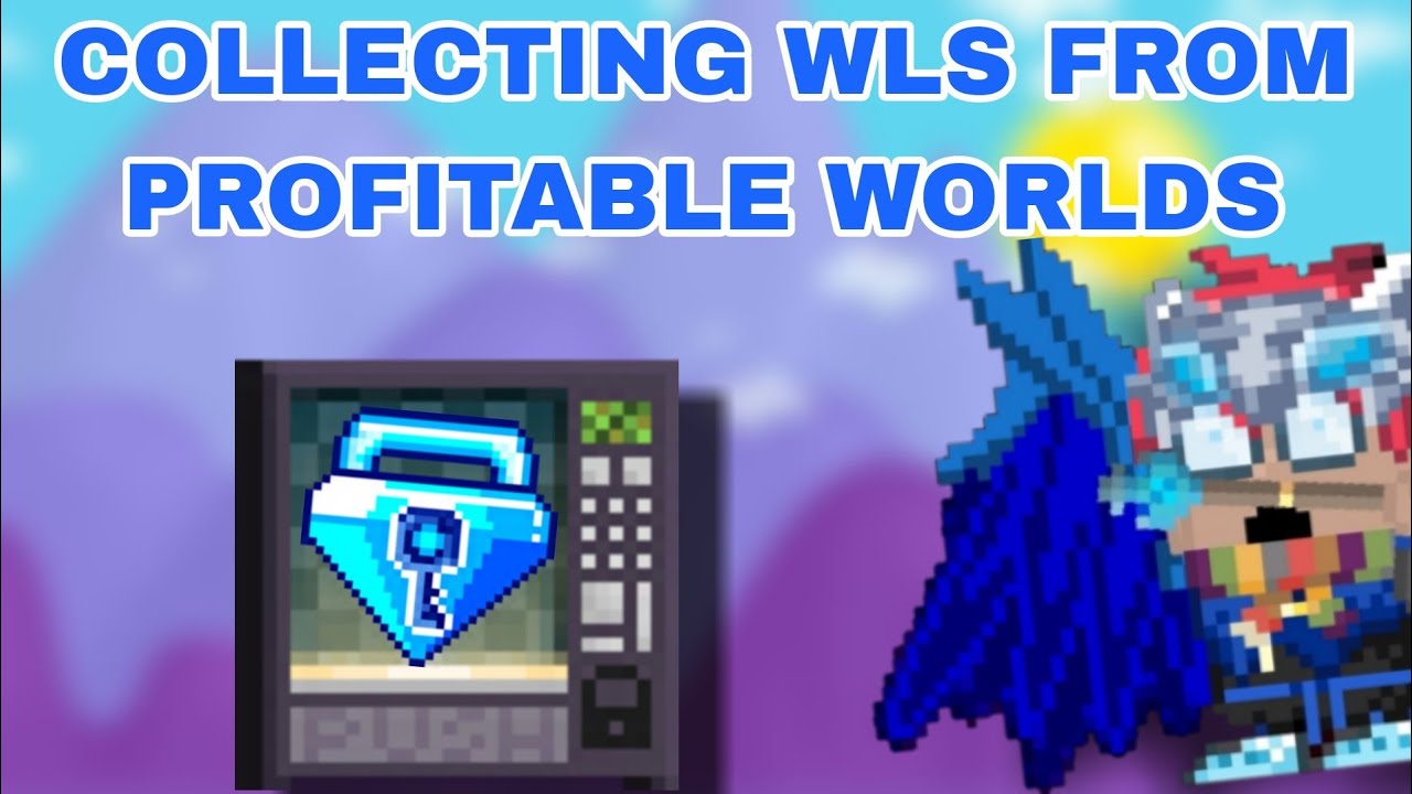 Collecting DLS From Profitable Buy+ Worlds | Growtopia