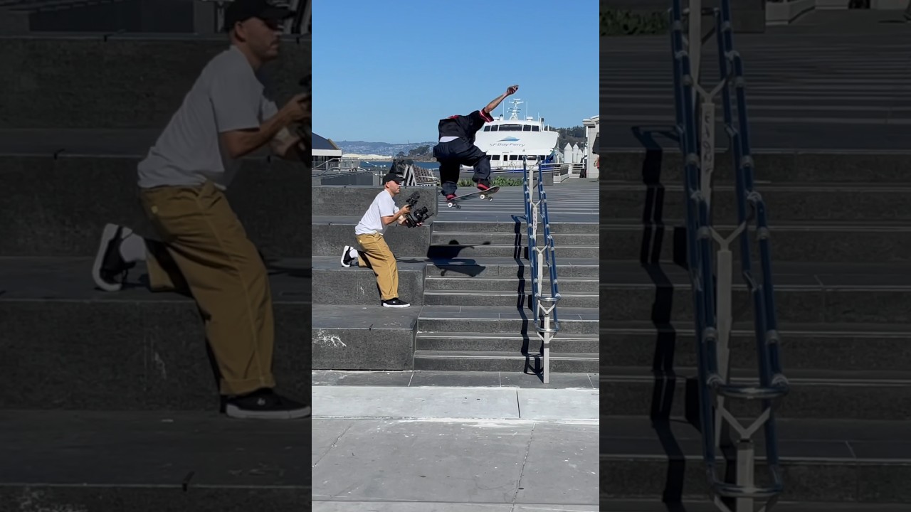 Pier 7 Assassin 💀- #TJRogers #Skateboarding #LandoVisionz #BTS #SanFrancisco #Pier7