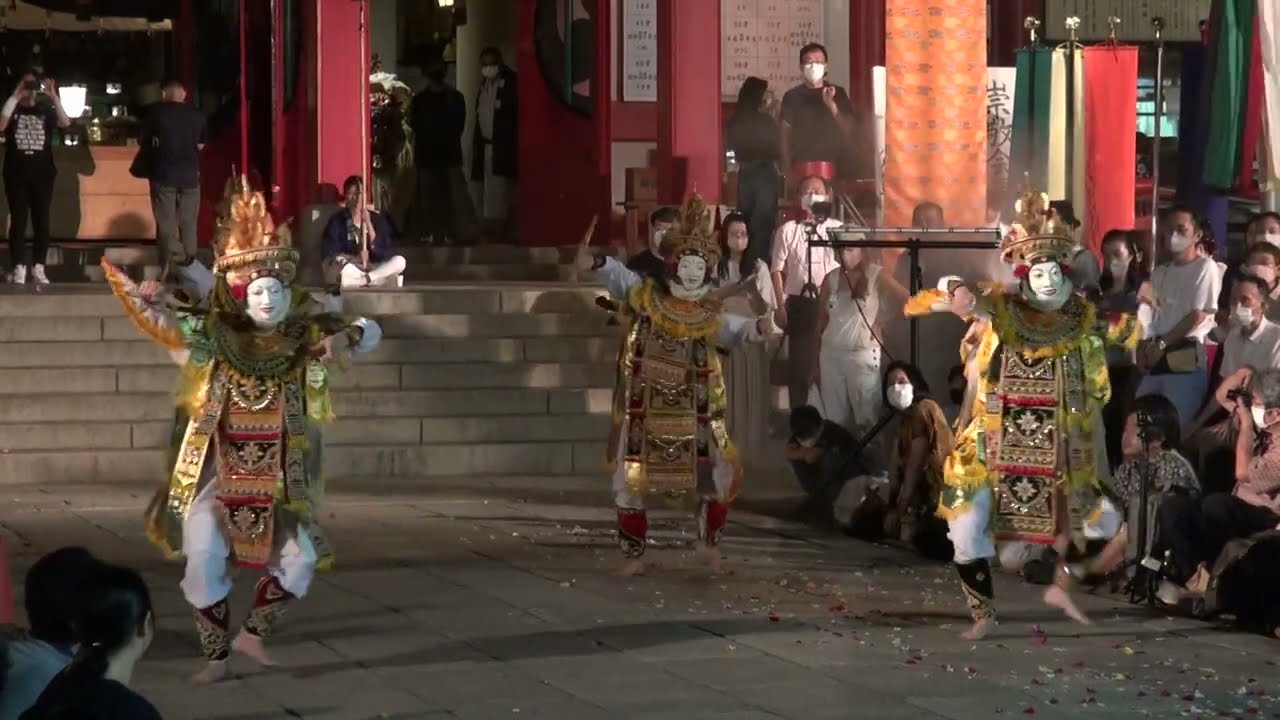 富岡八幡宮例大祭 2022　深川バロン倶楽部奉納 　－　Balinese dance
