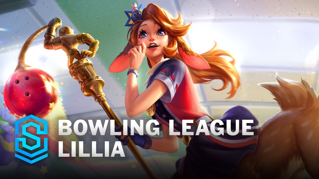 Bowling League Lillia Skin Spotlight - League of Legends