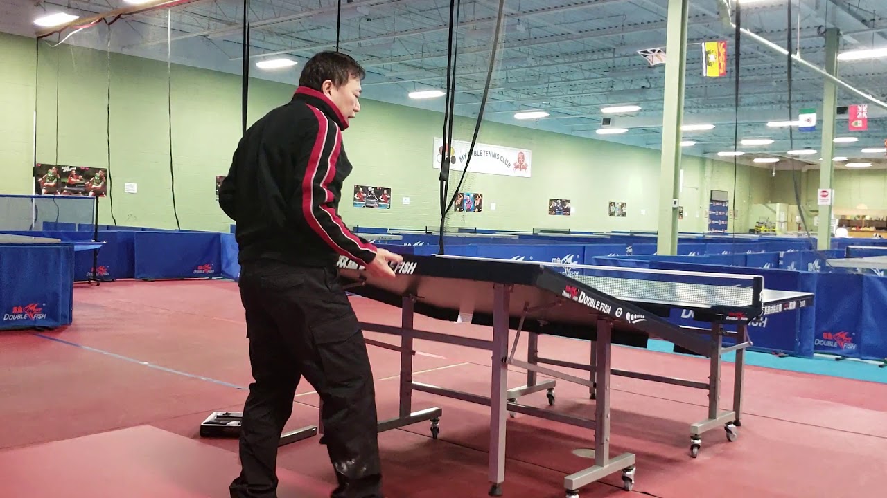 Double Fish 203 Ping Pong Table Installation Video