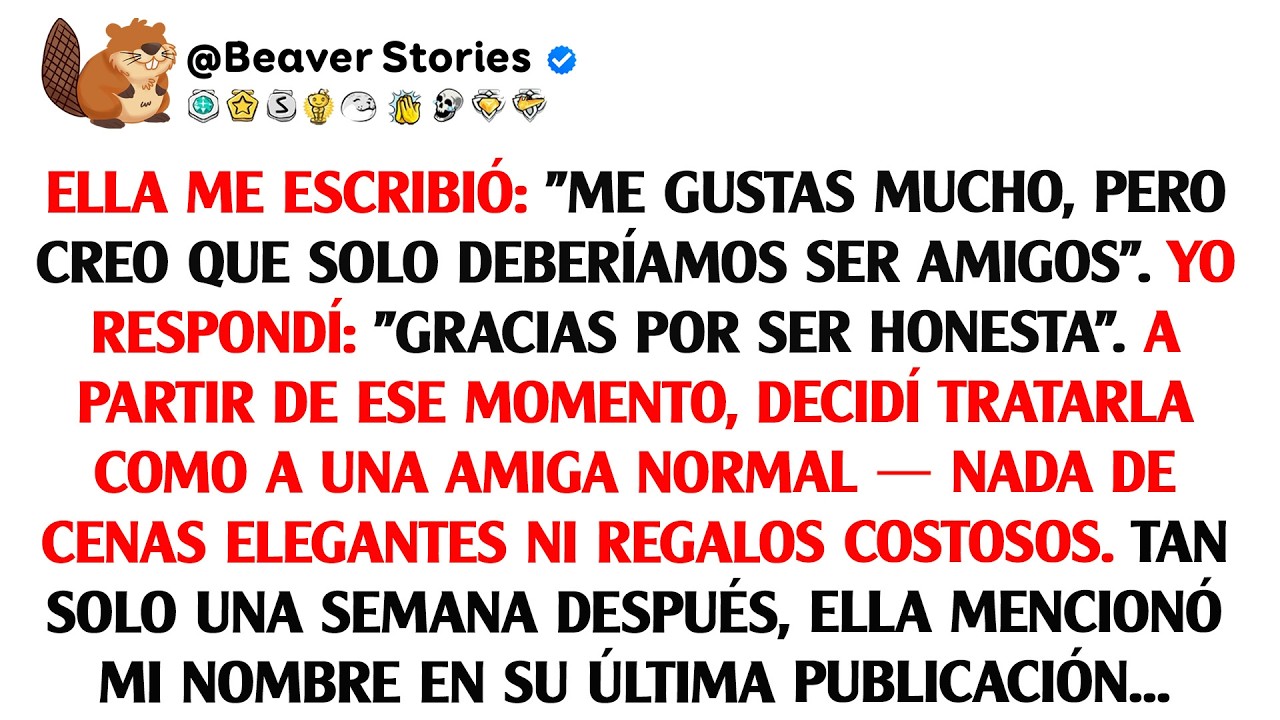 Me mandó un mensaje: 