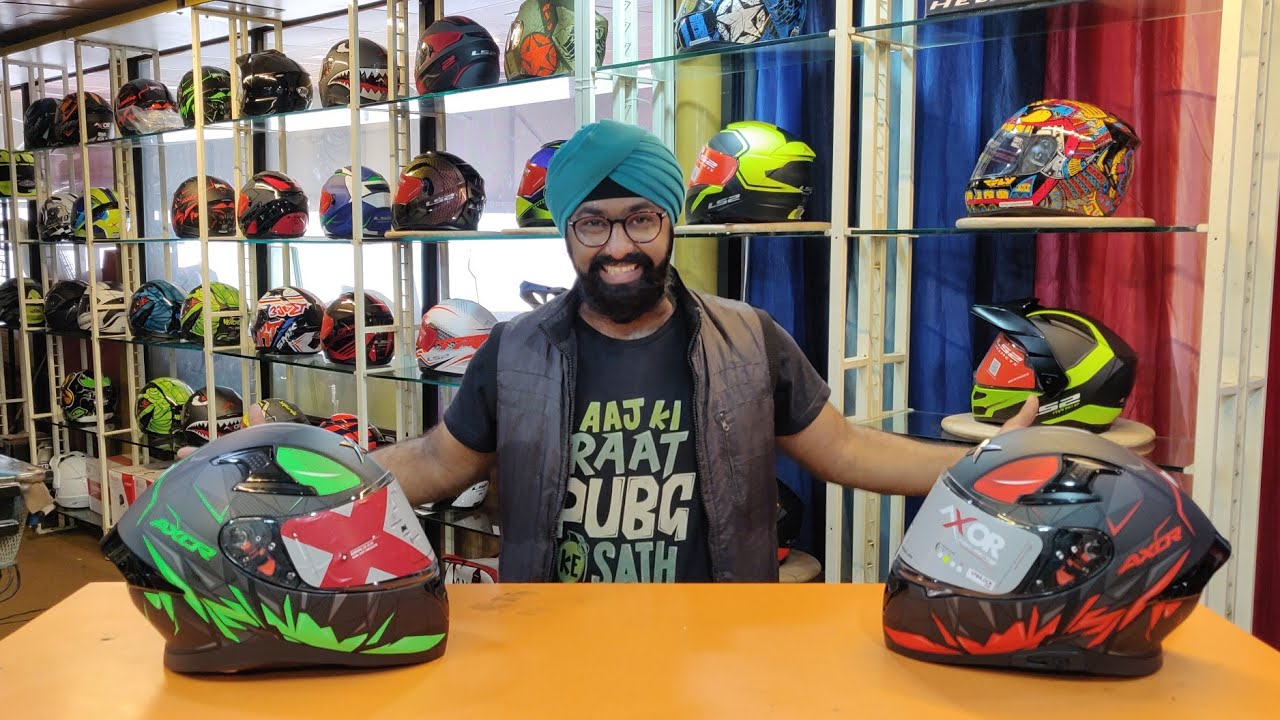 Axor Apex Helmets | Maintaining | Cushions | Antifog | D-Ring Lock | Spoiler | Visor | Biker Gyaani