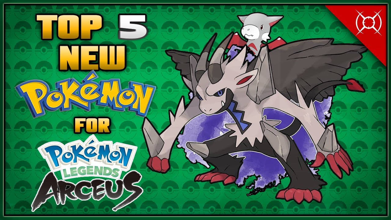 Топ-5 новых покемонов для Pokémon Legends: Арсеус