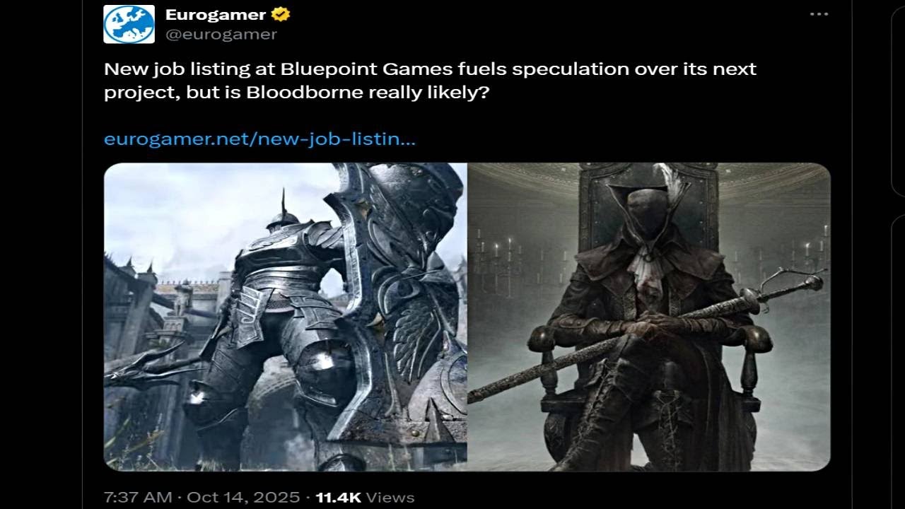 Bloodborne rumors are getting crazy from this..