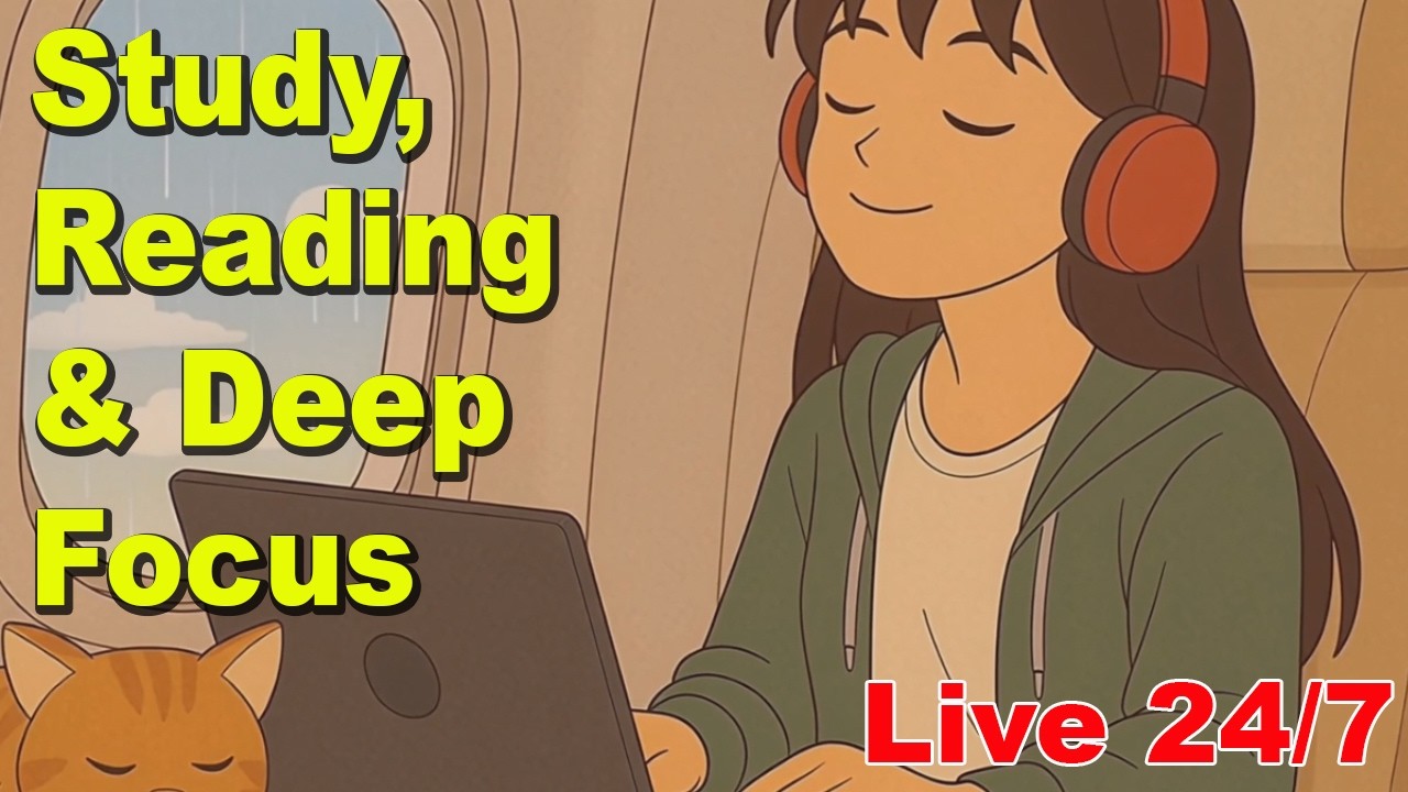 🎧 LoFi Hip Hop Radio – Live 24/7 for Study, Reading & Deep Focus