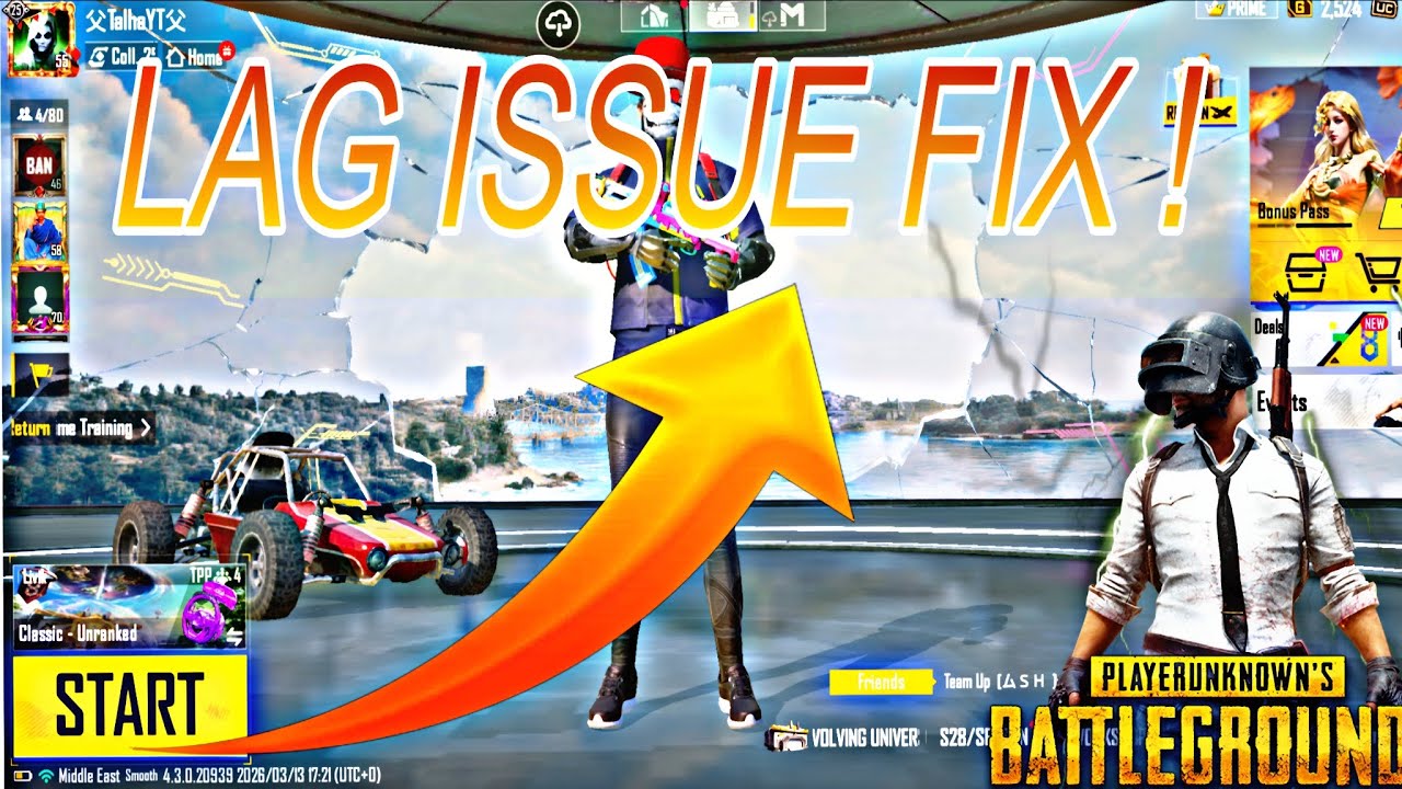 HOW TO FIX GAME LAG ! PUBG MOBILE | LAG ISSUE SOLVE PUBG MOBILE GAMING