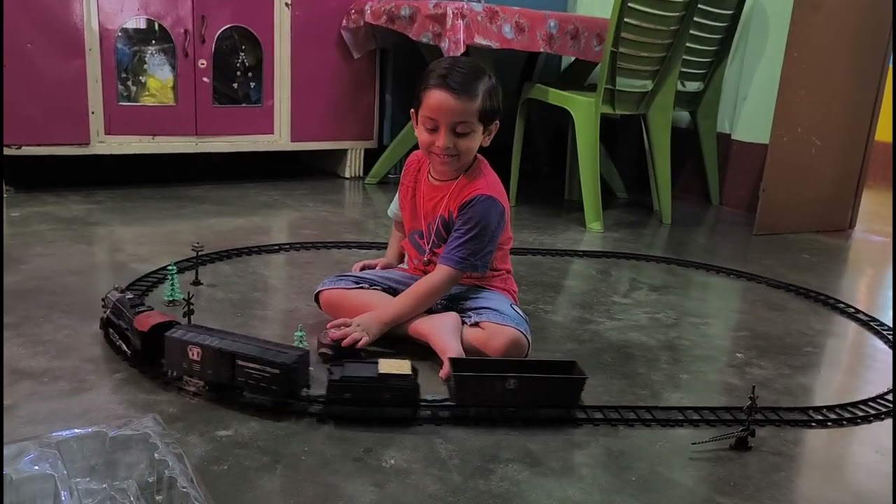 Bhumit's new train,,,,