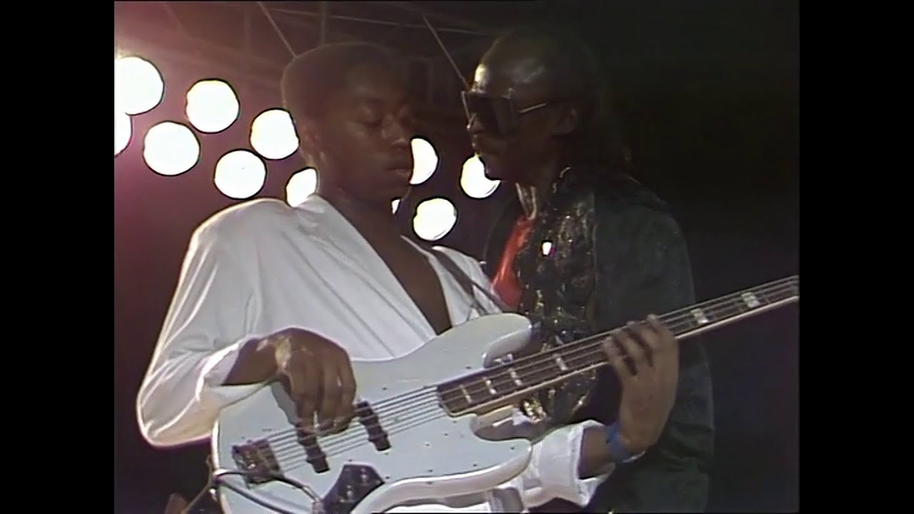 Miles Davis Septet, Umbria Jazz Festival, Stadio Renato Curi, Perugia, Italia, July 7th, 1985