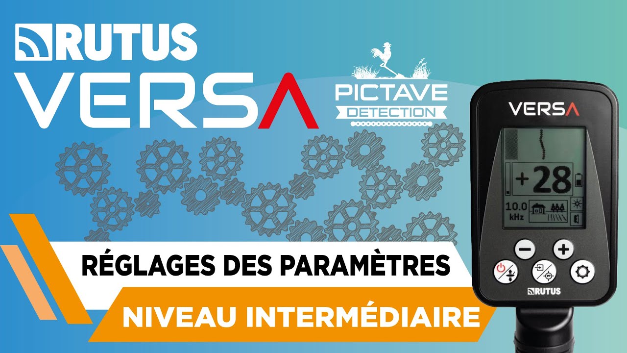 Tuto réglages du RUTUS VERSA : Connaitre les paramètres de réglage