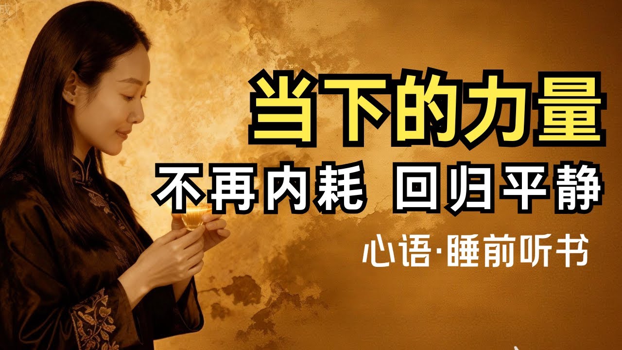 活在当下: 找回内在的秩序与平静 |《当下的力量》深度解读| 治好成年人焦虑｜ 心语
