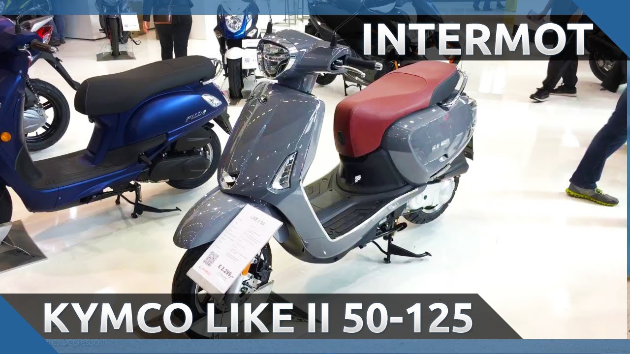 2019 Kymco Like II 50-125 - Intermot 2018