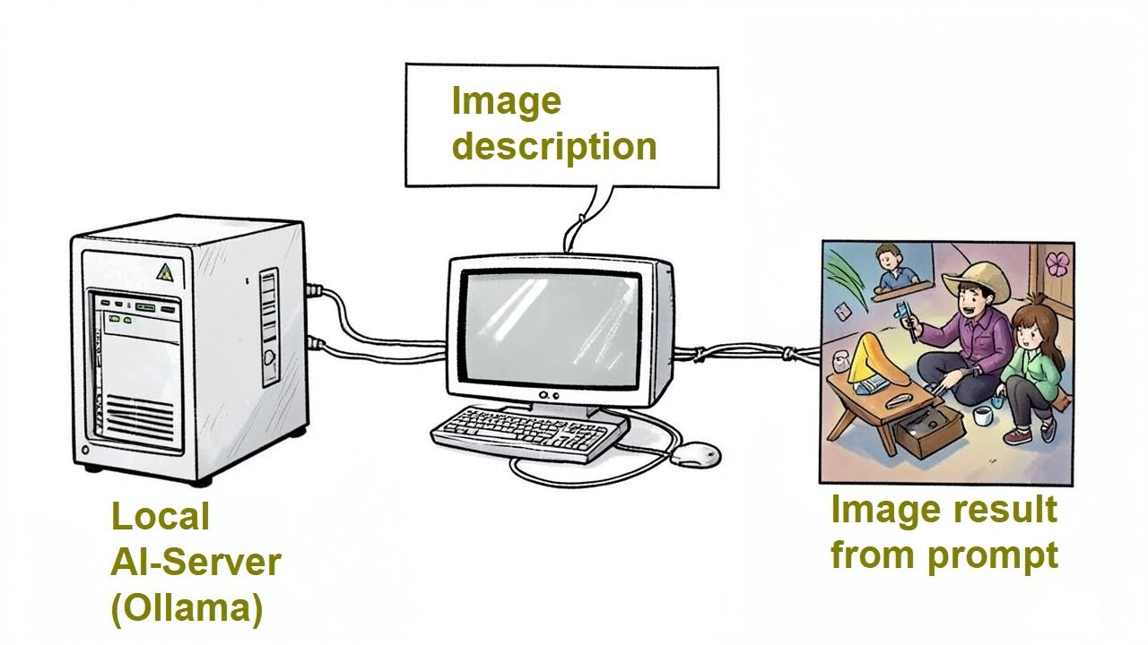 Use AI-Image generation in your Delphi Apps with local AI ( Ollama Server )