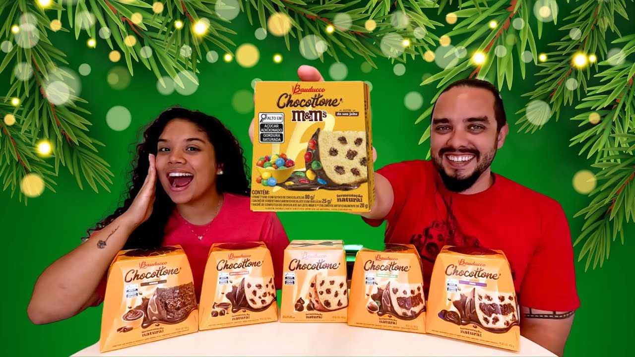 TODOS os Chocottones da Bauducco #natal #chocotone #bauducco