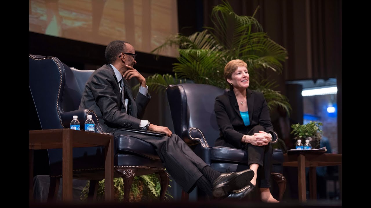 President Kagame at Wharton Business School, University of Pennsylvania- 30 September 2015