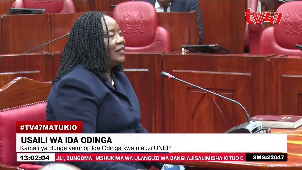 Kamati ya Bunge yamhoji Ida Odinga kwa uteuzi UNEP