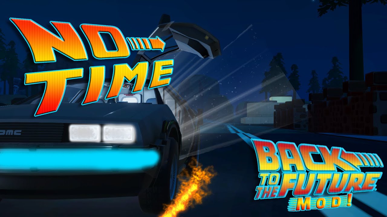 DeLorean Time Machine In No Time!