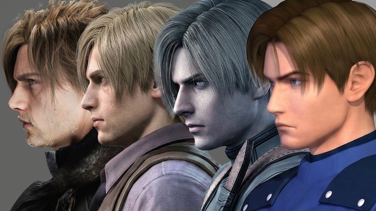 Evolution of LEON in Resident Evil Games (1998-2026)