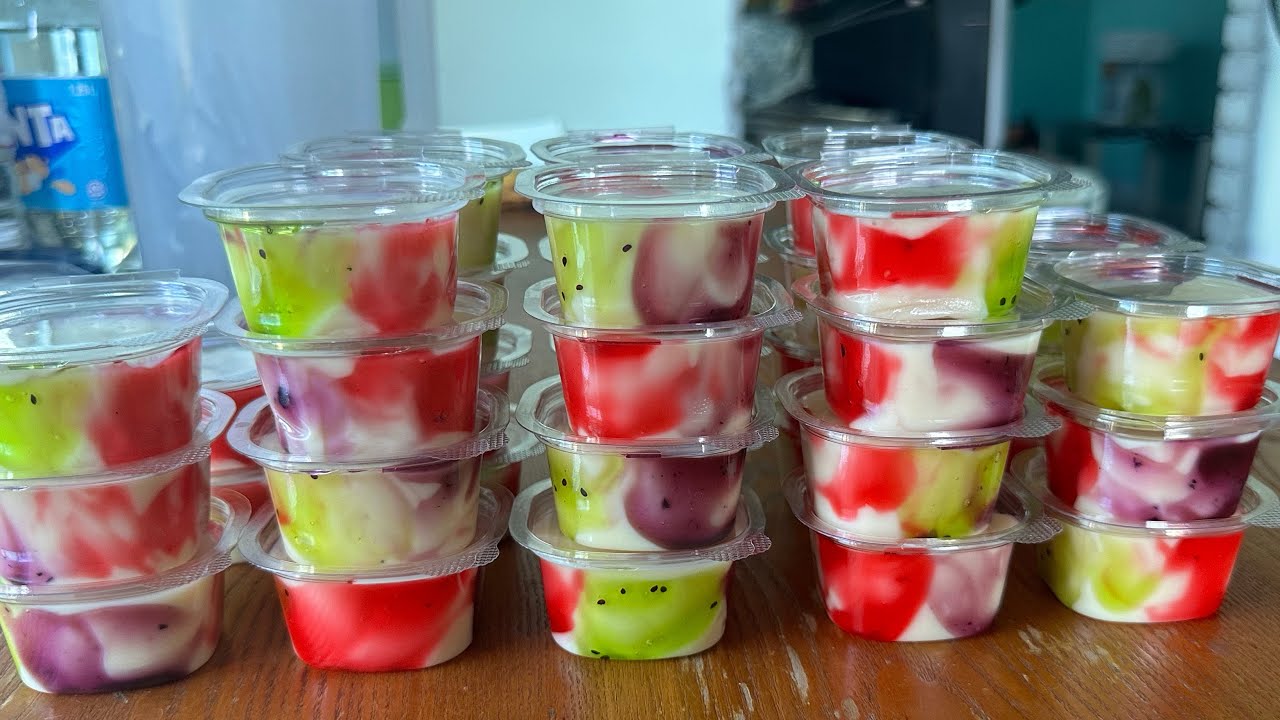 Puding Tutti Fruity Gebu | Semua Yang Makan Puji Kata Sedap🤲