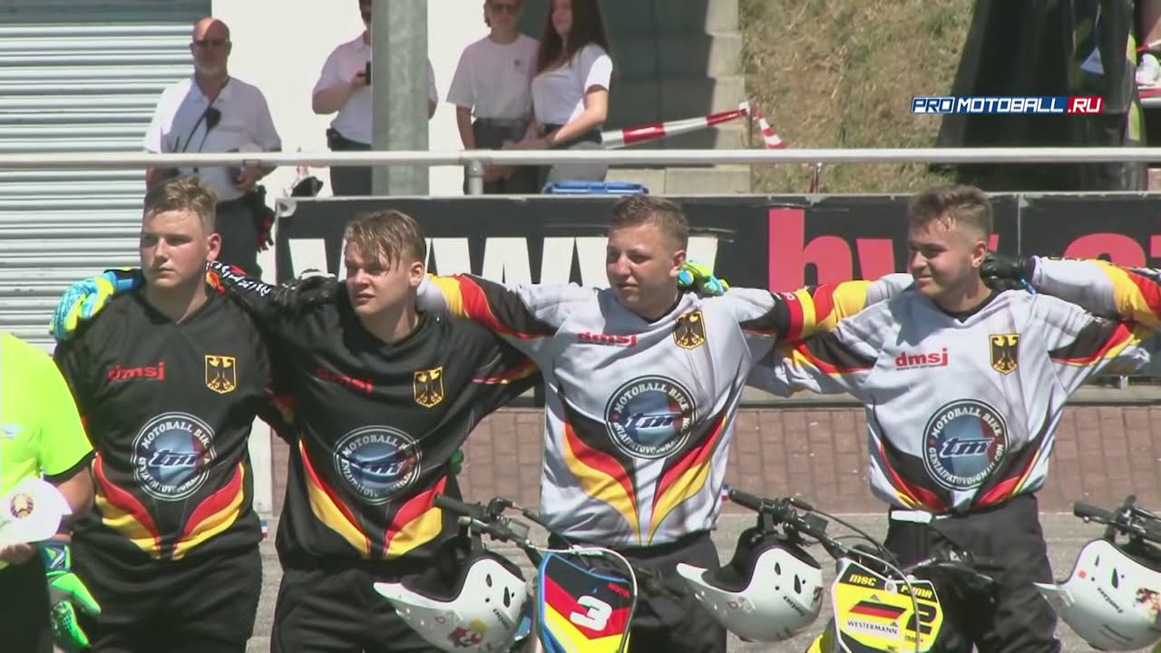 Motoball Junior EURO-2019. Germany (U-18) vs Russia (U-18) // Германия (U-18) - Россия (U-18)