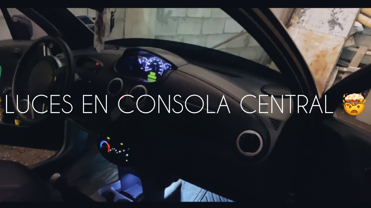 Luces Led en consola central+difusor | Spark Life|Matiz