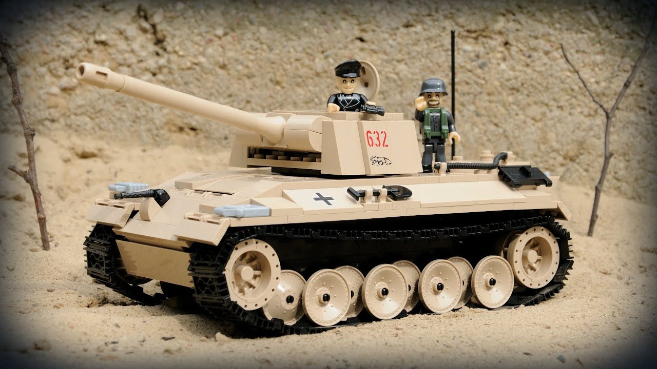 COBI Panther Tank / Pantera (2447) - recenzja