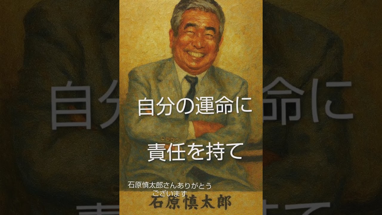 🌠自分の運命に責任を持て🌠