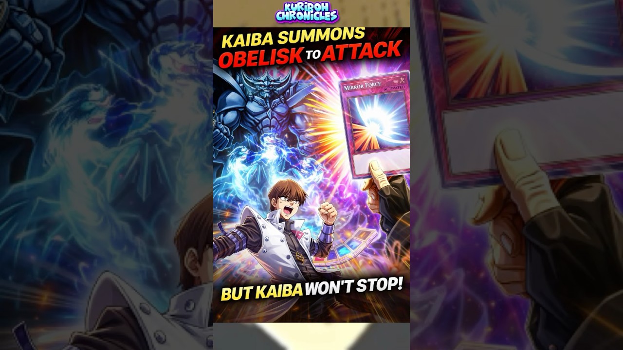 “Kaiba Summons Obelisk vs Mirror Force?! | Yu-Gi-Oh! 
