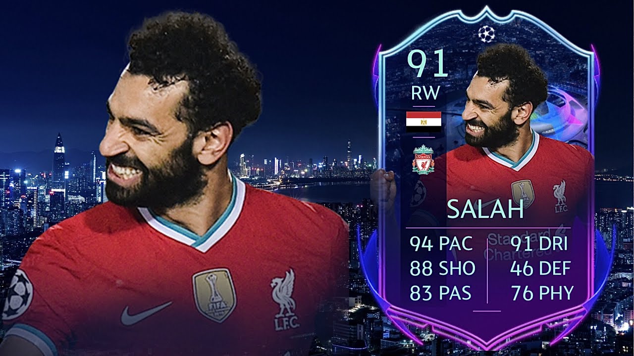 FIFA 21: MOHAMED SALAH 91 RTTF PLAYER REVIEW I FIFA 21 ULTIMATE TEAM