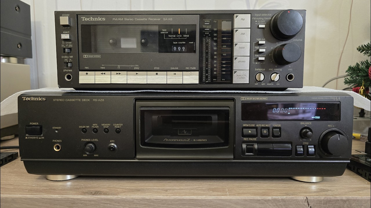 Technics SA-K6 & Technics RS-AZ6 На ремонт